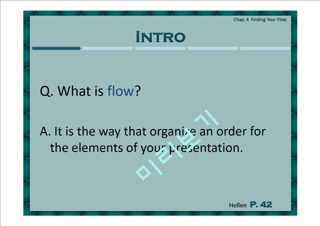 FINDING YOUR FLOW   (4 )